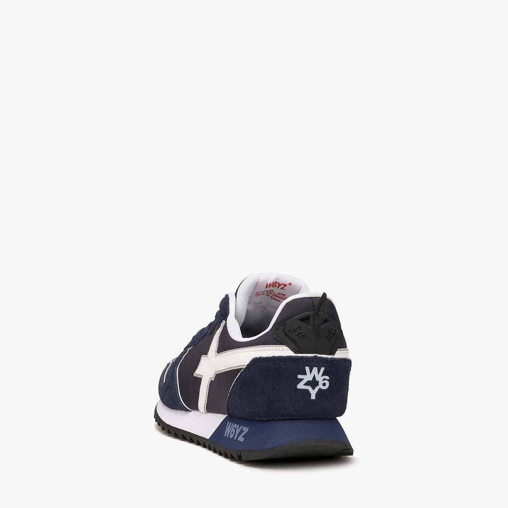 Basket W6YZ Blue/White Homme | UWN-90343182